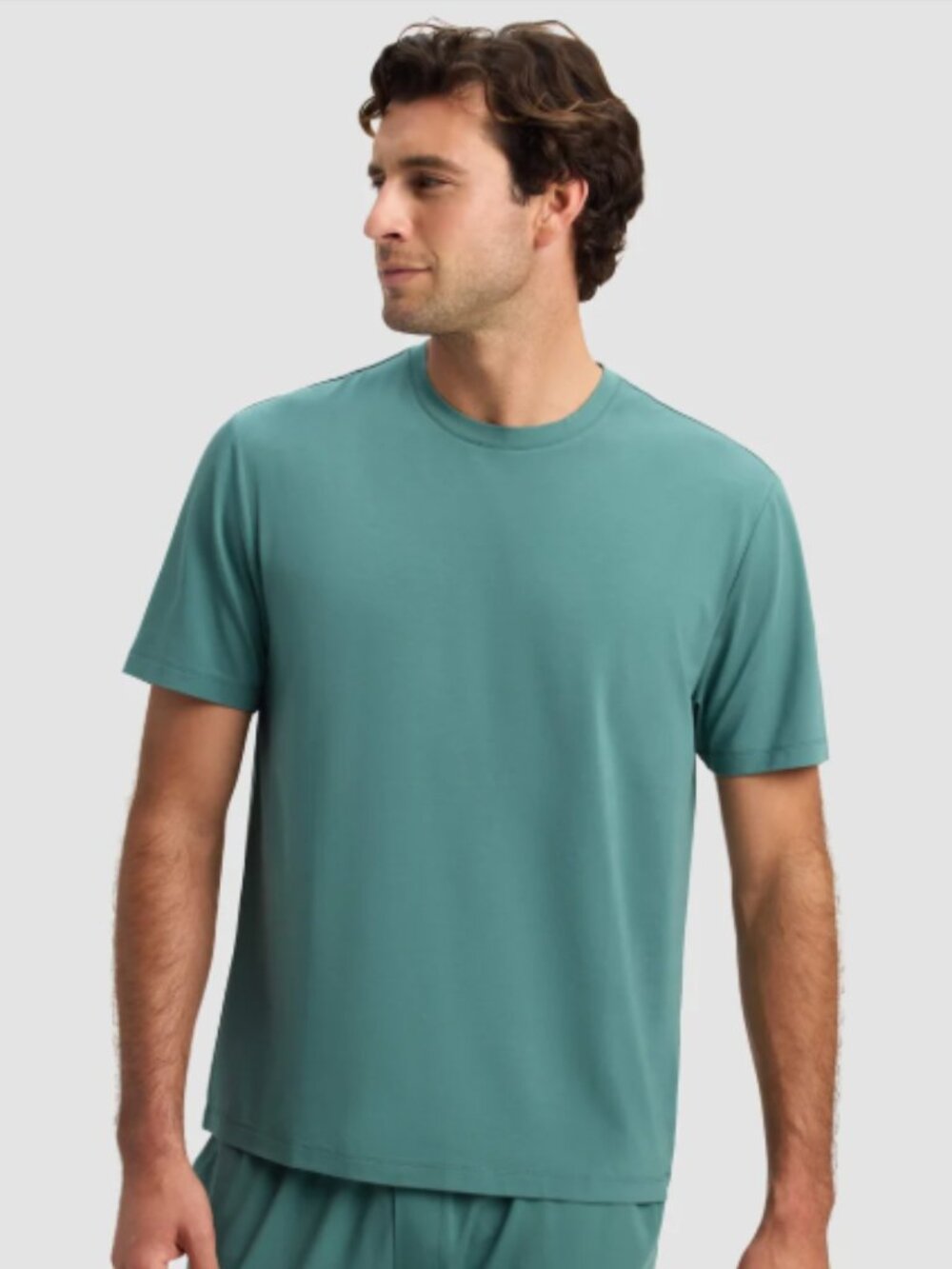 Cozy Earth Men's Short Sleeve Pajama T-Shirt - XL